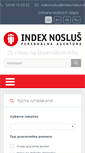 Mobile Screenshot of indexnoslus.sk